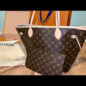 Louis Vuitton Neverfull MM- Monogram with pouch